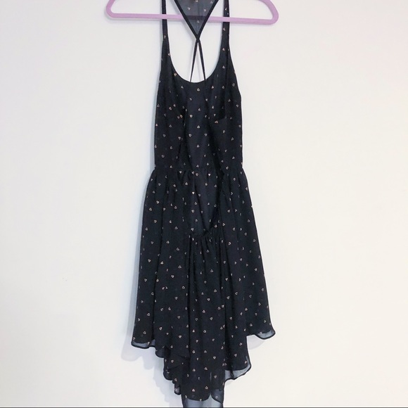 SOLD Princess by Vera Wang heart print mini dress - Picture 4 of 5